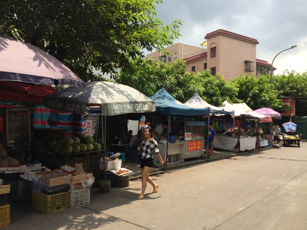 Mercado en Yam Tien